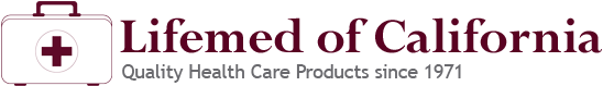 Logo, Lifemed of California - Health Care Products